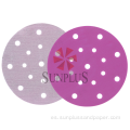 Sunplus Purple Ceramic Hook and Loop Sand Paper